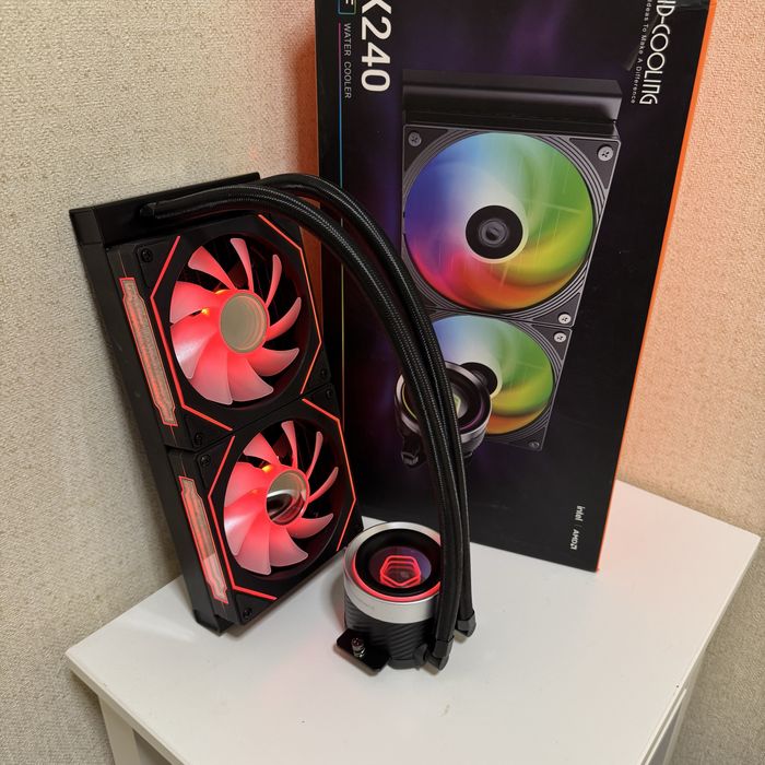 Водяне охолодження 240mm ID Cooling A-Rgb водянка, водяное охлаждение