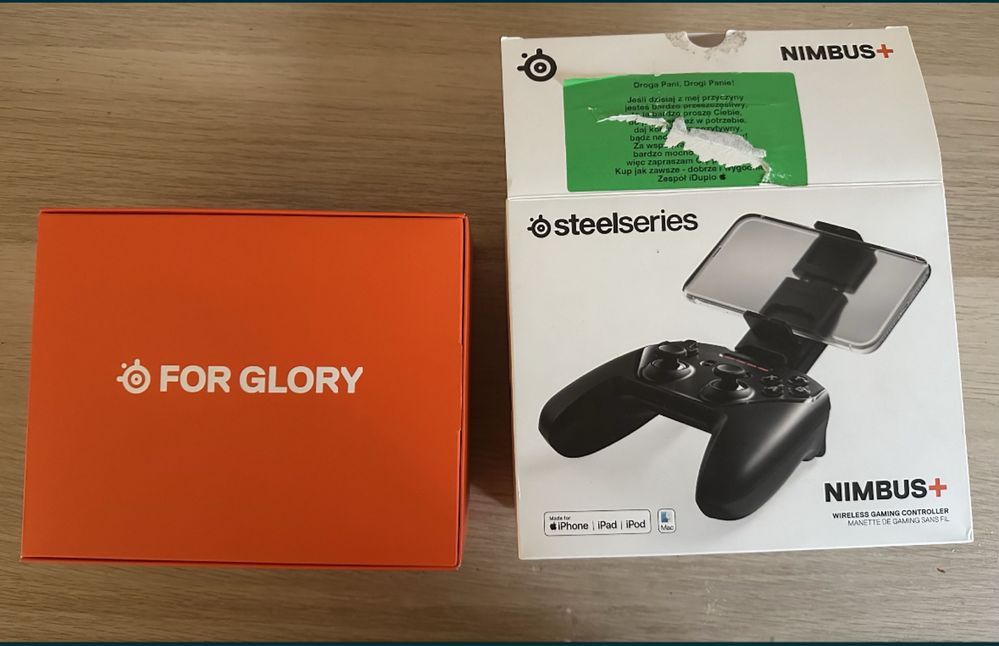 Pad steel series nimbus+ do iphone do gier do telefonu apple