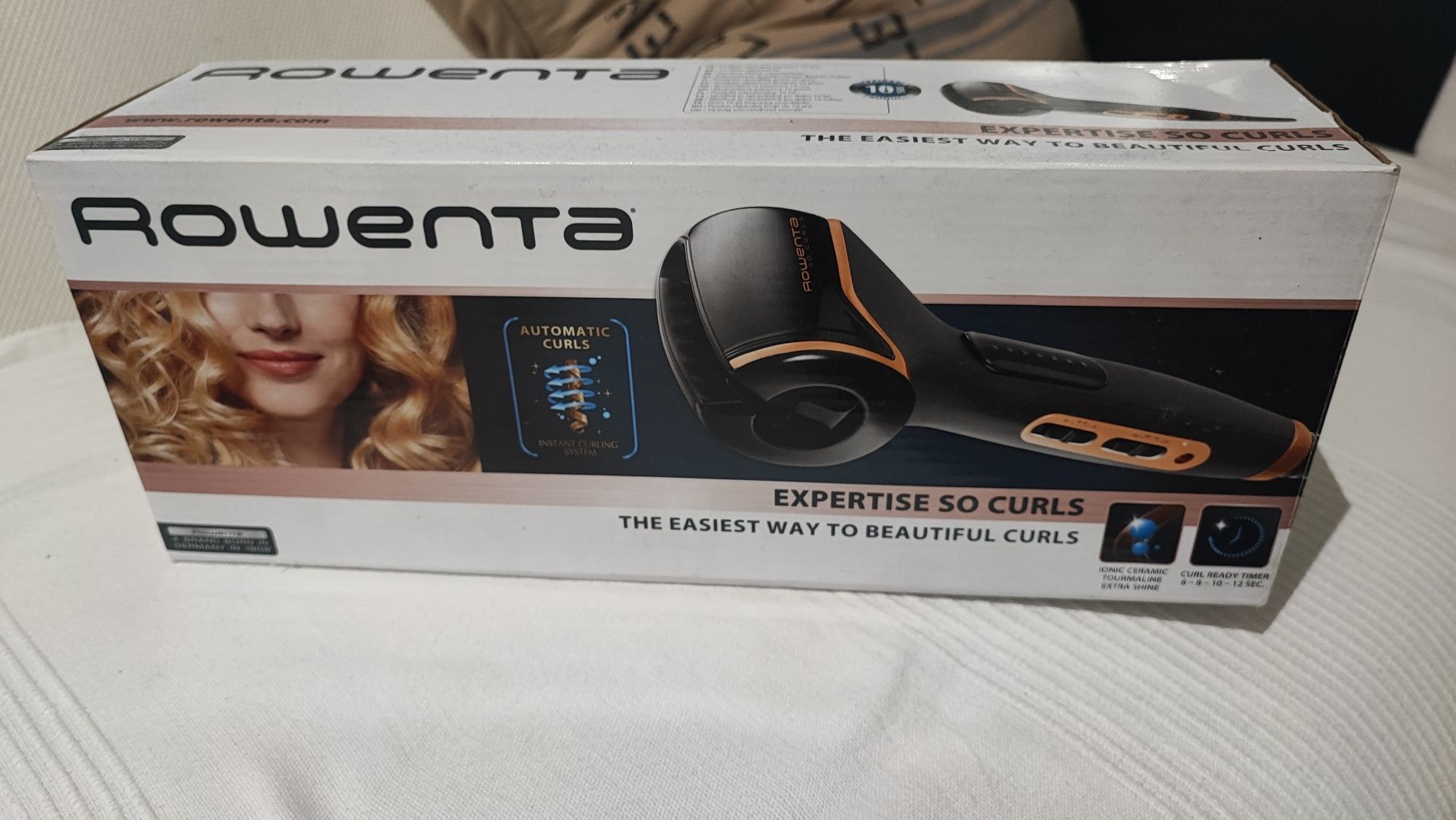 Rowenta So Curl com etiquetas!