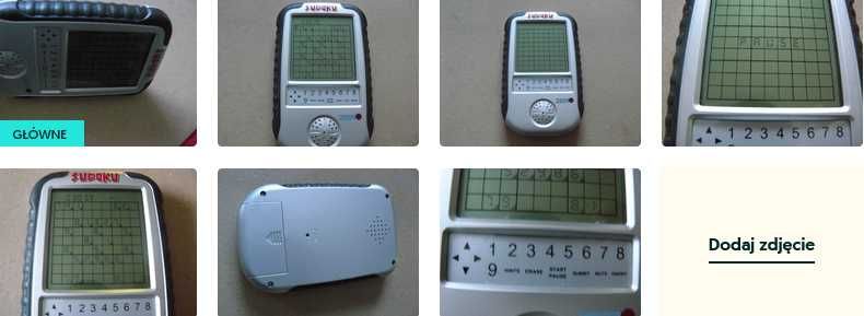 Elektroniczna gra Sudoku matematyczna 50 zł