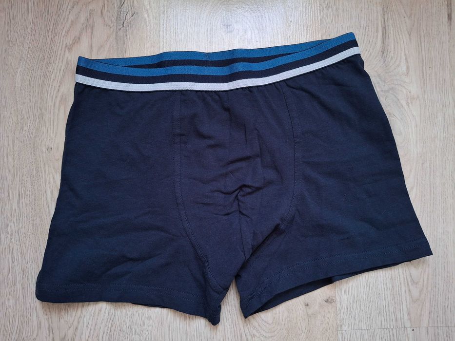 Bokserki męskie granatowe