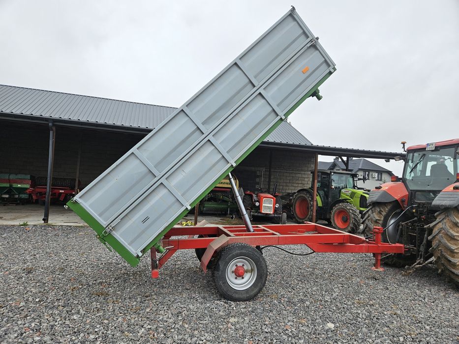 Przyczepa wywrotka jednosiową