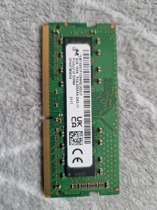 Ram DDR4 1x8GB 3200MHZ