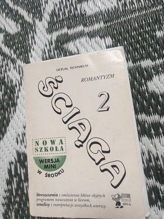 Sciaga romantyzm ksiazka matura z polskiego
