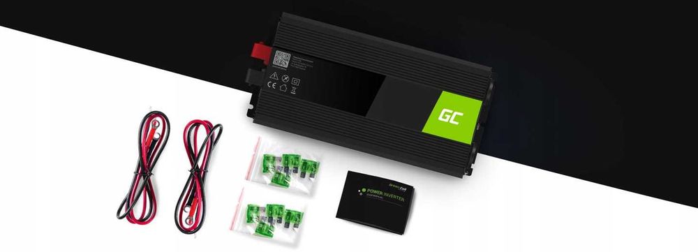 інвертор для котла Green Cell 12В на 230В з синусоїдою 1500Вт/3000Вт