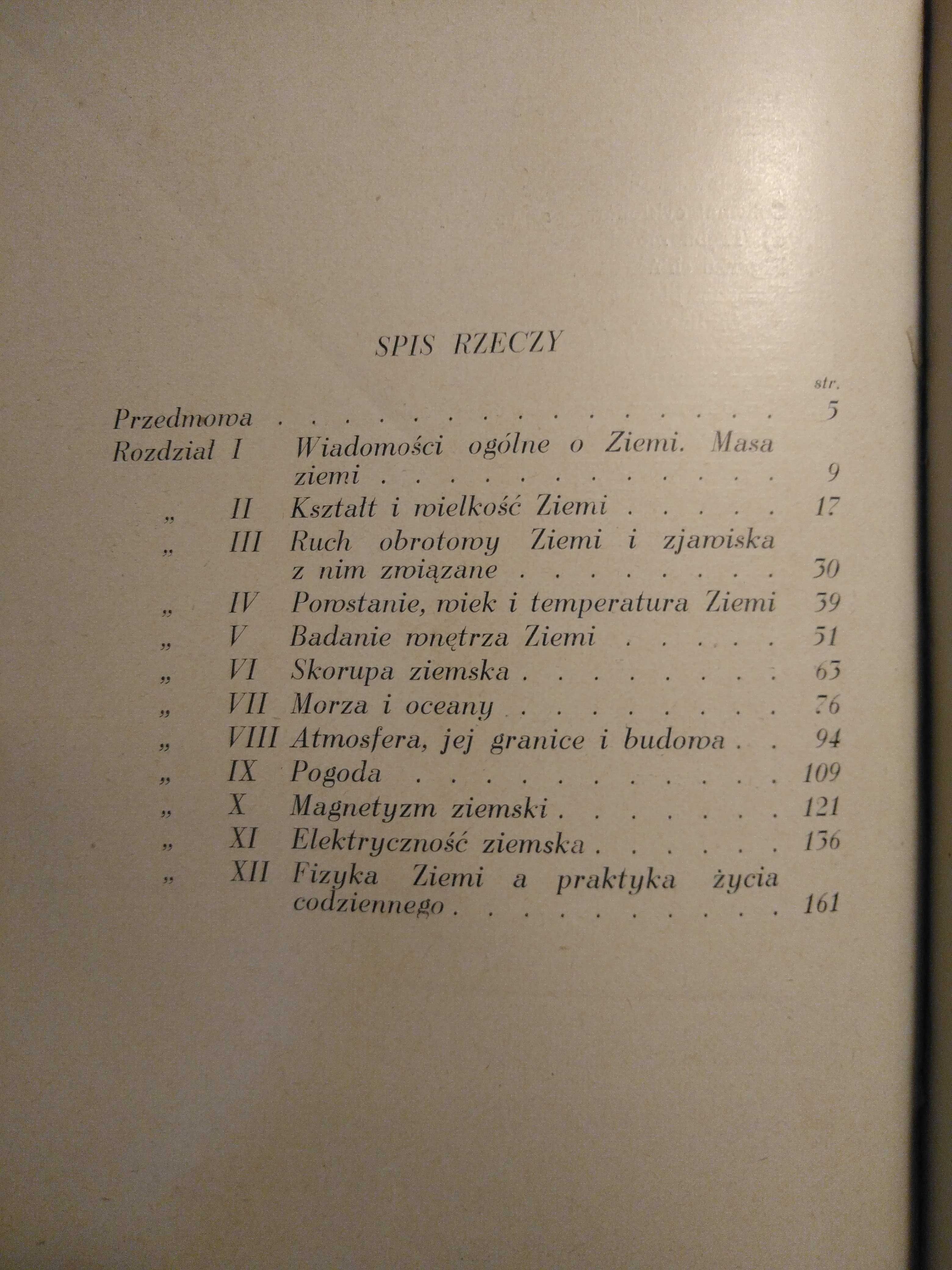 Wśród zjawisk geofizycznych - Zofia Kalinowska - 1938