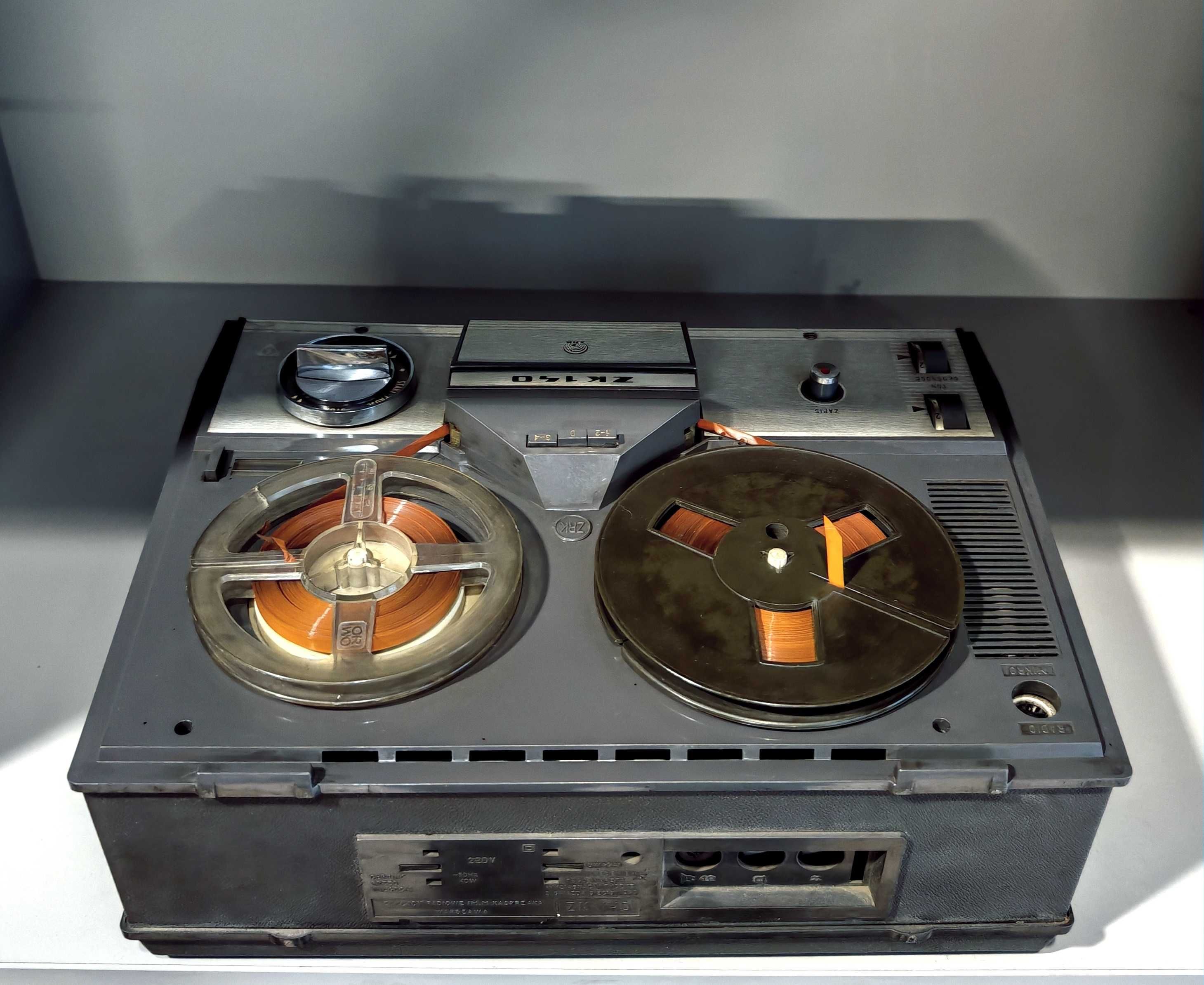 Magnetofon Szpulowy ZK 140 Grundig dla Unitra ZRK + Taśmy Sprawny