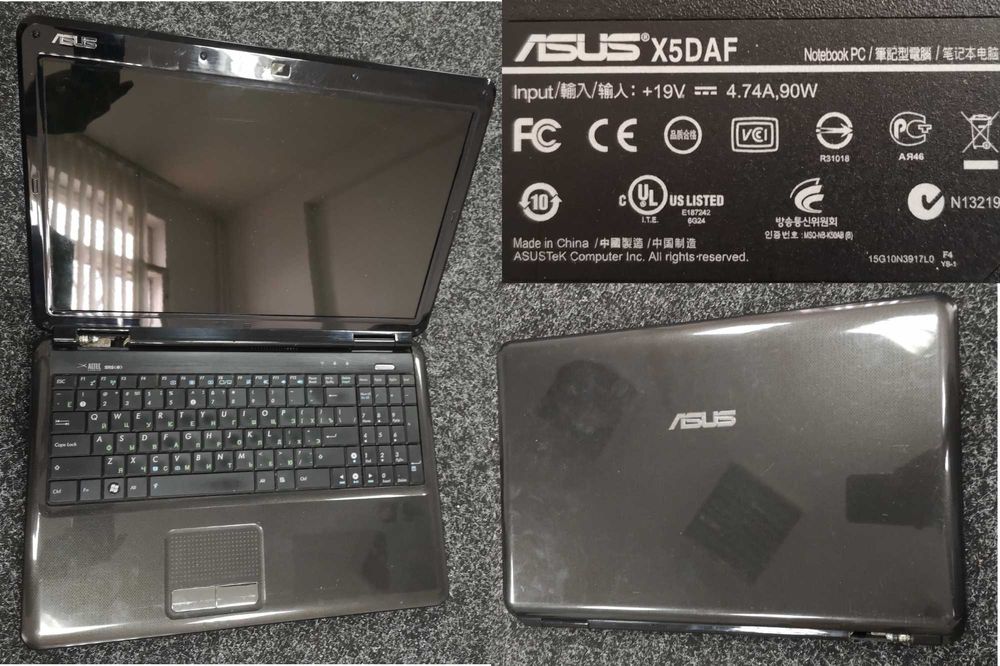 Ноутбук запчастини Toshiba, Asus,Dell, HP