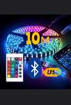 10м USB RGB Лента 2835, 5050 30 діодів/м 3м 4м 5м Світлодіодна стрічка