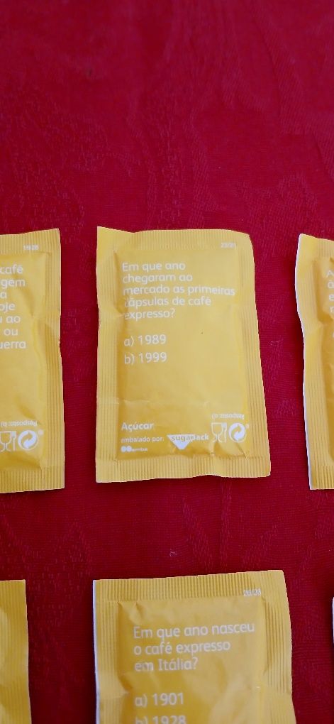 Pacotes de açúcar Nandi