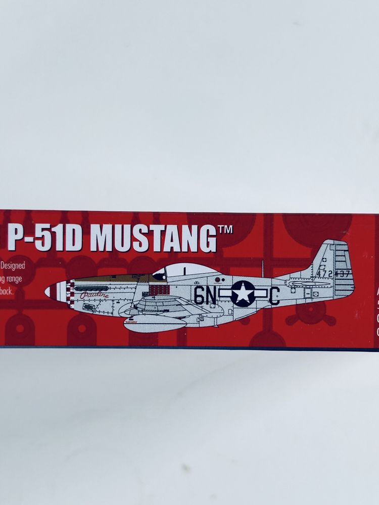 Samolot North American P-51D Mustang model do sklejania Airfix 01004B