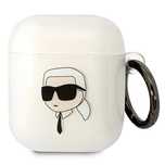 Etui Karl Lagerfeld Karl's Head Na Airpods 1/2 - Przezroczyste