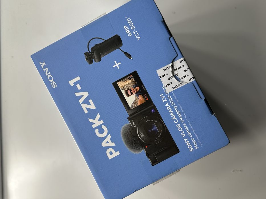 Sony ZV-1 Vlog Kit (caixa original incluida)