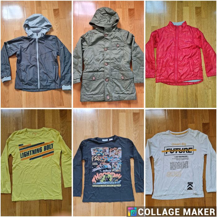 Roupa 9-10 anos - Nike, Lightning Bolt, Benetton...  (desde 3€)