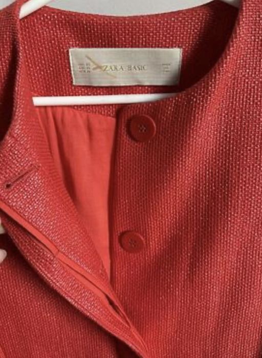 Пиджак красный zara