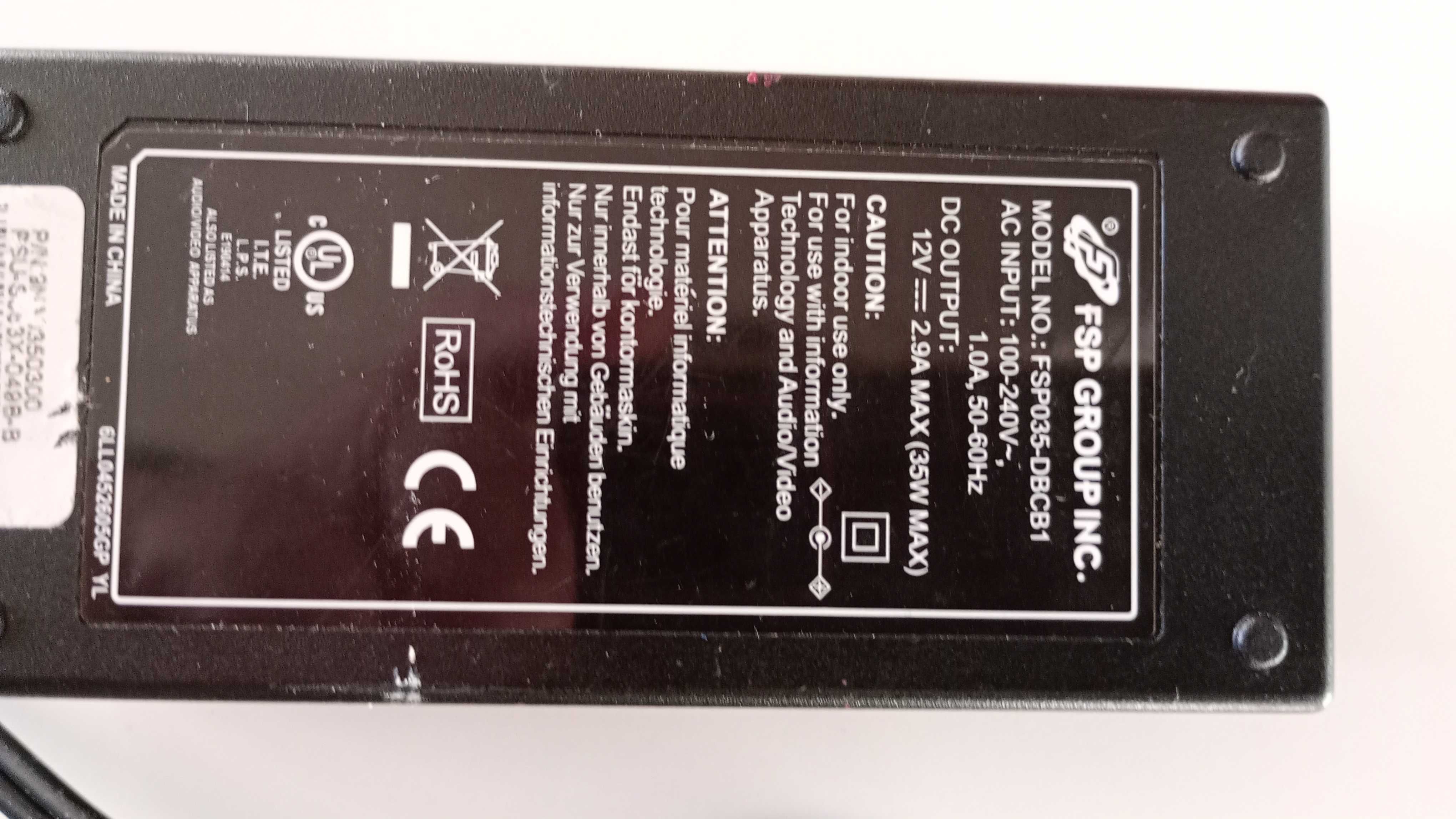 zasilacz/adapter 12v/2.9a