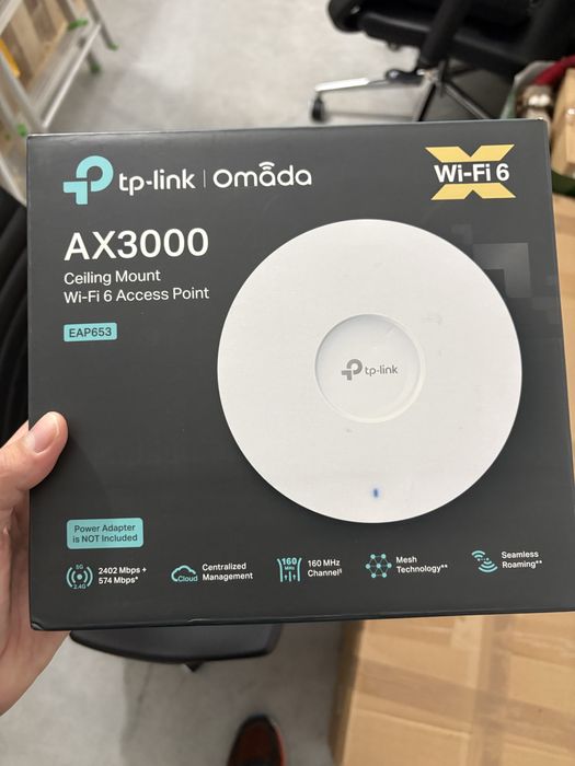 2x Access Point TP-Link EAP653 Wifi6