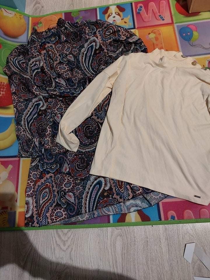 spodnie bluzki sukienki 20 szt. ubrań w rozmiarze S / 36
