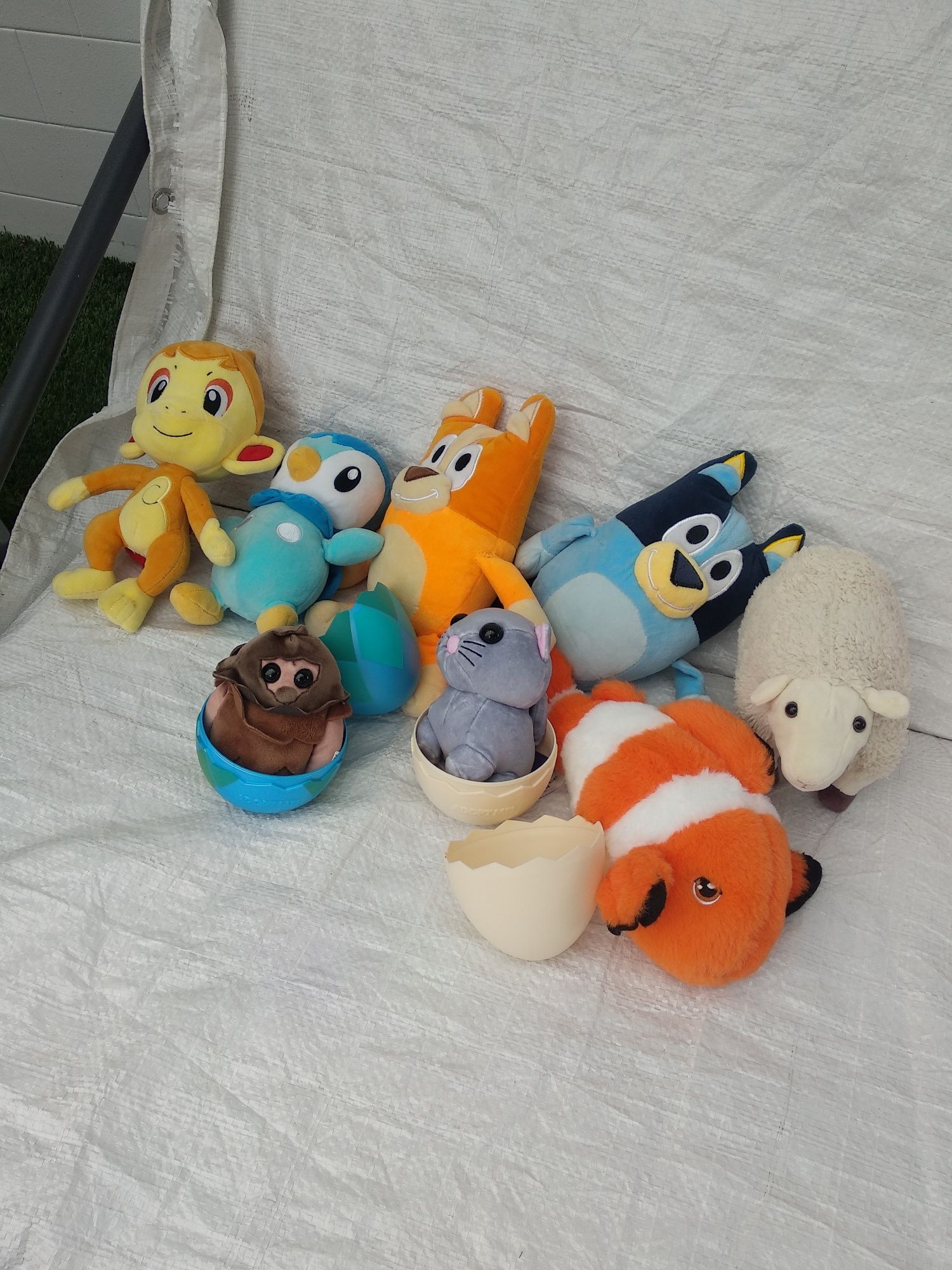 Peluches variados