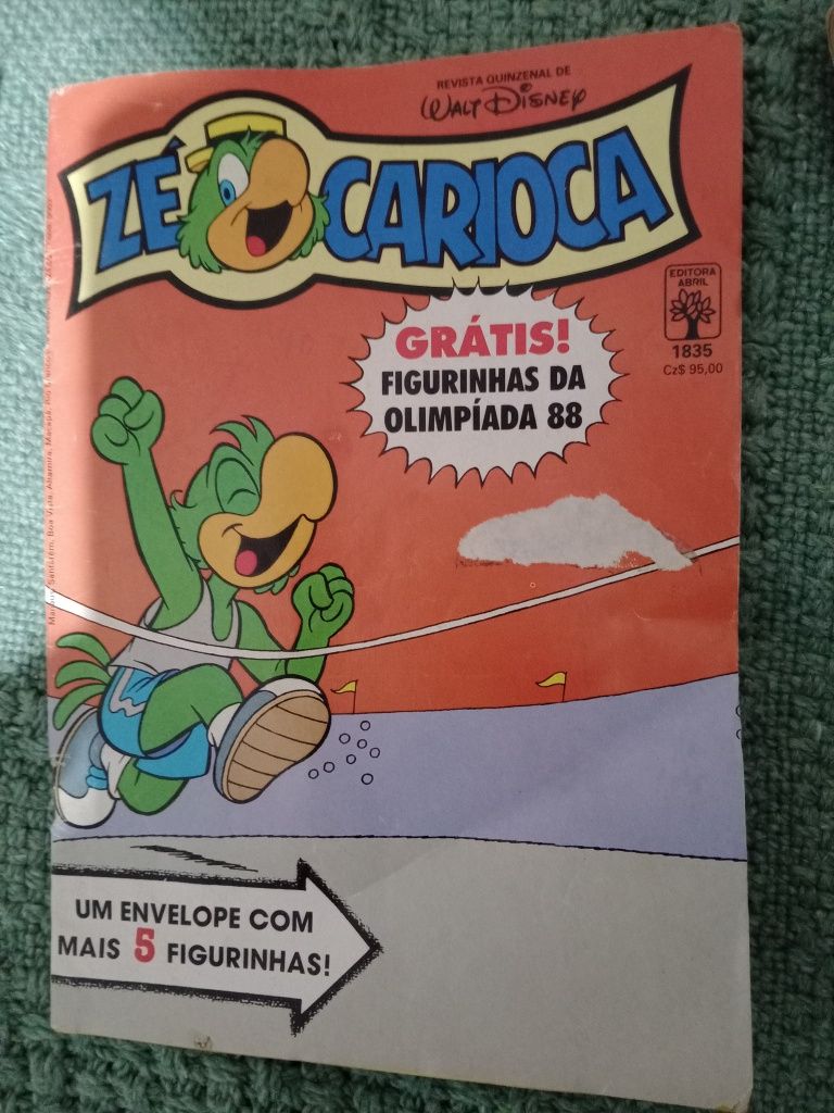 Lote Bds antigas Zé carioca, Zé colmeia, hagar