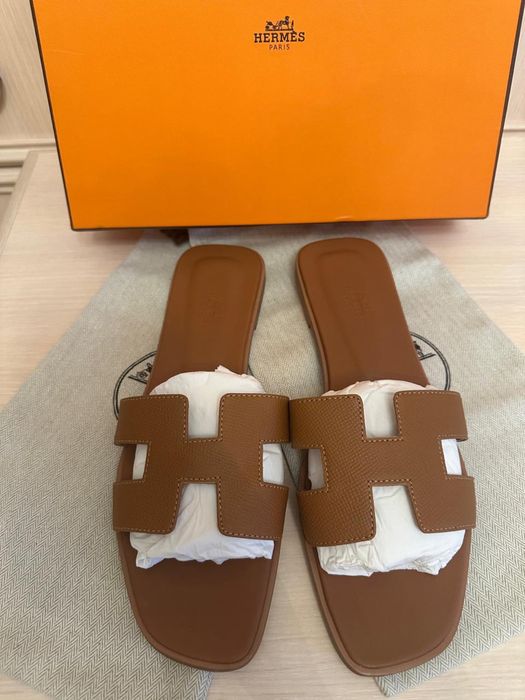 Шльопанці Hermes Oran. Оригінал.