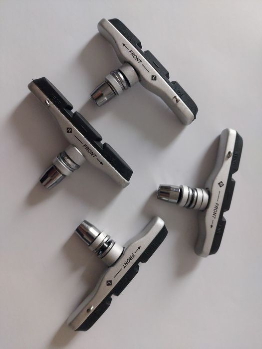 Klocki hamulcowe V-Brake zamienne z gumami do szczęk okładziny rower