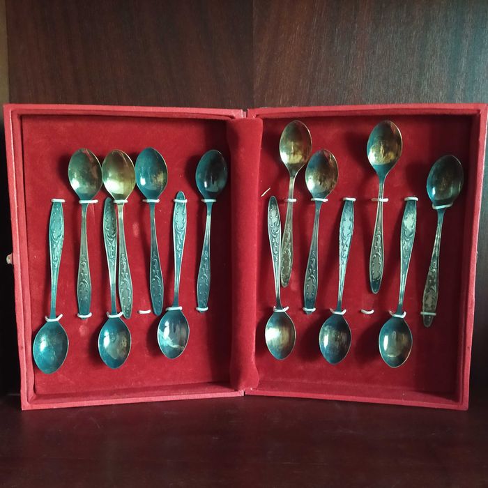 Ложка чайная МНЦ глухарь 12 СССР