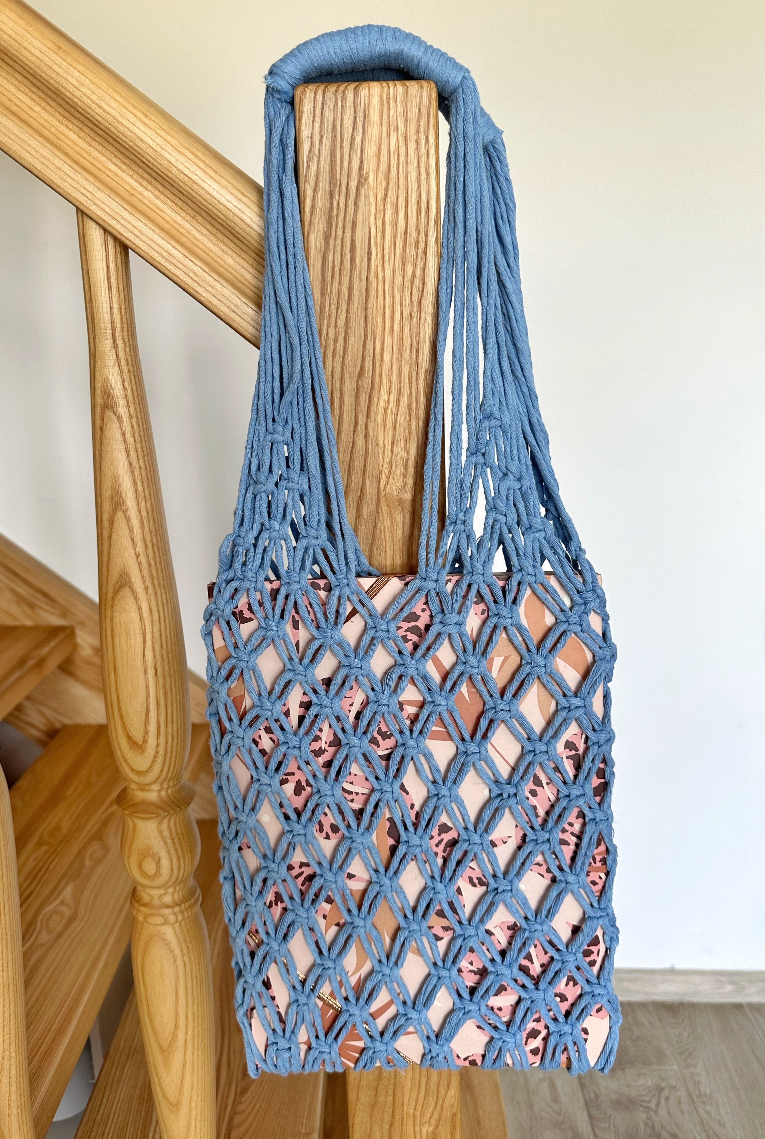 Pleciona torebka shopper