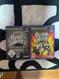 Guitar Hero Metallica e Guitar Hero World Tour