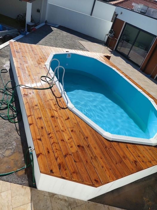 Piscinas de chapa aço