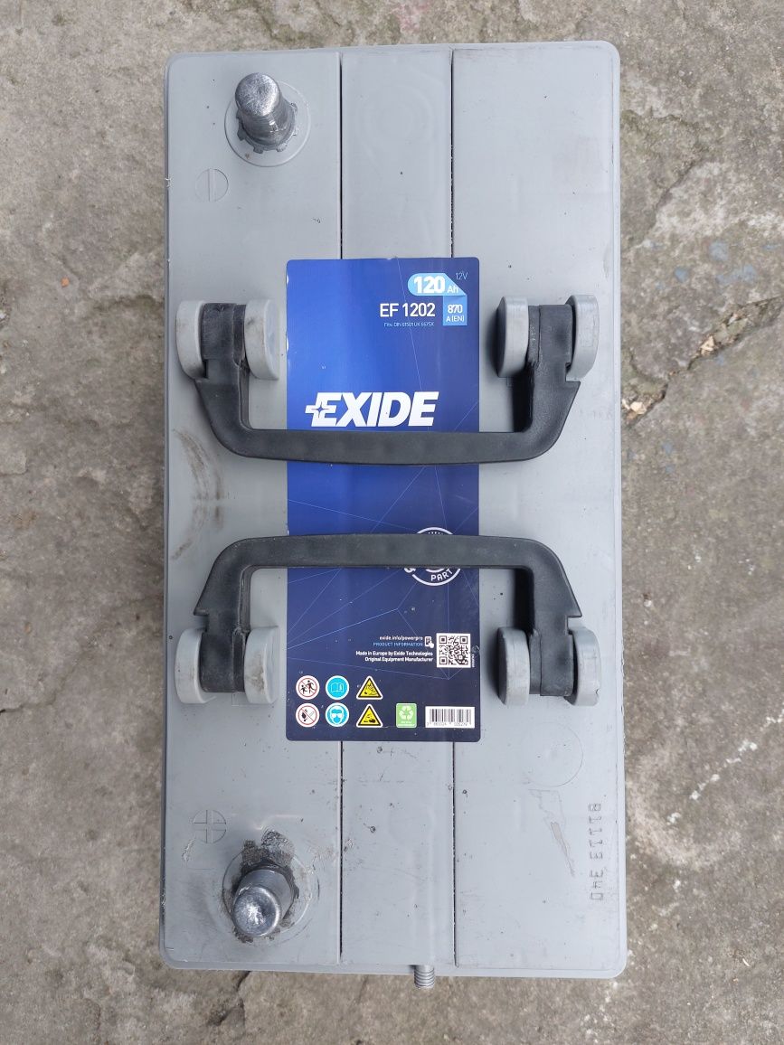 Akumulator EXIDE - 120 Ah 870 A