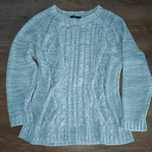 Sweter oversize miętowy