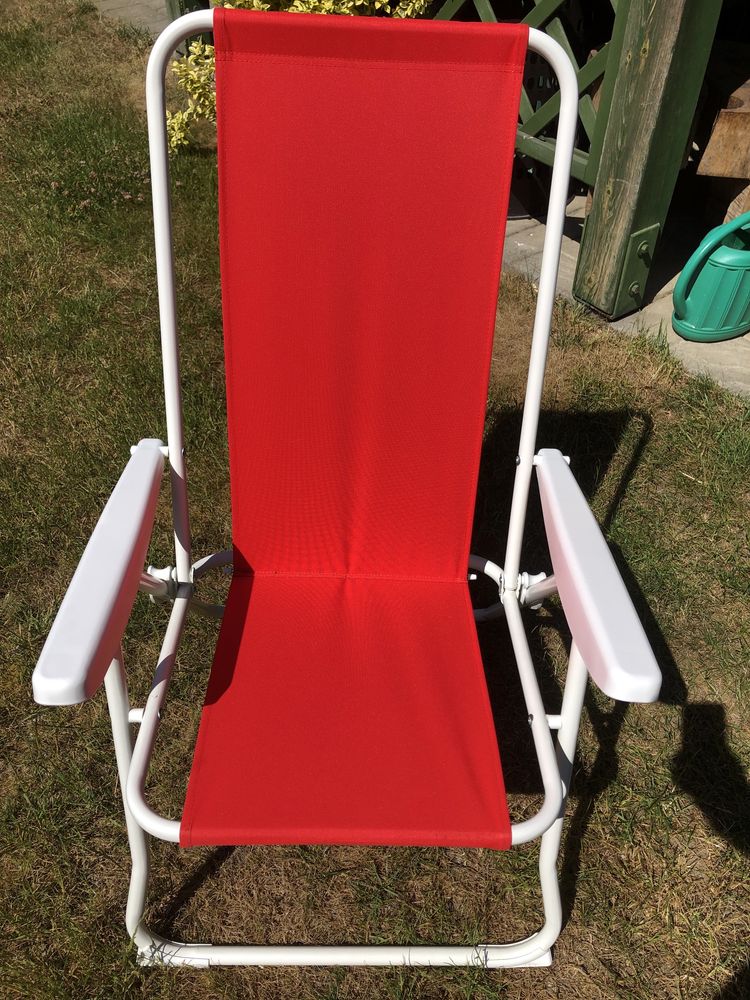 Krzesło turystyczne - leżak plażowy IKEA - nowy