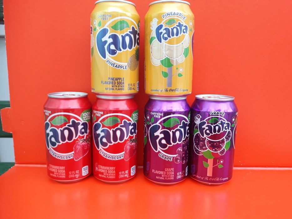 Fanta   ж/б  газований   напій  Сhupa Chups ,