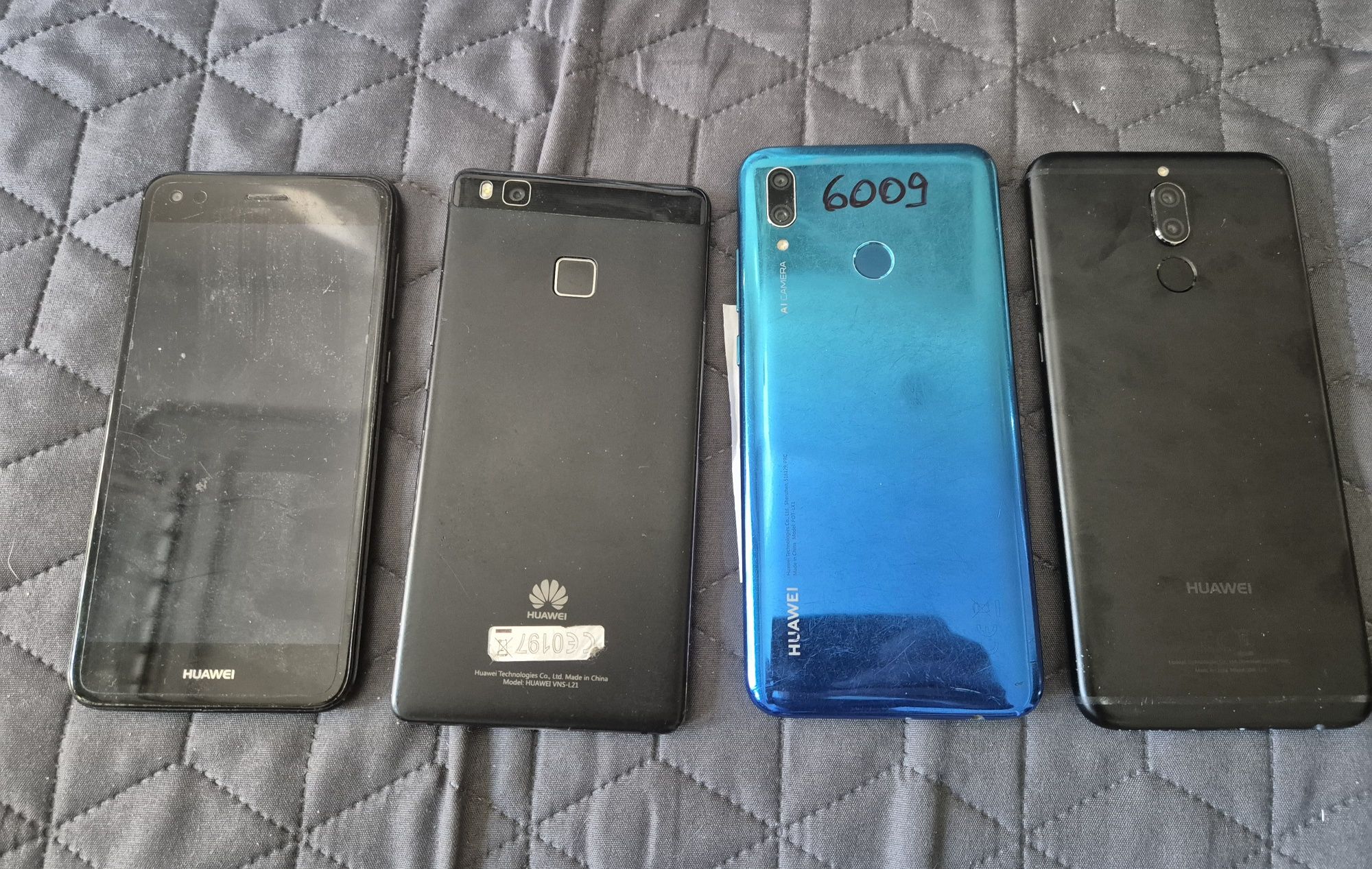 Uszkodzone telefony Huawei Mate 10 Lite, P Smart 2019, P9