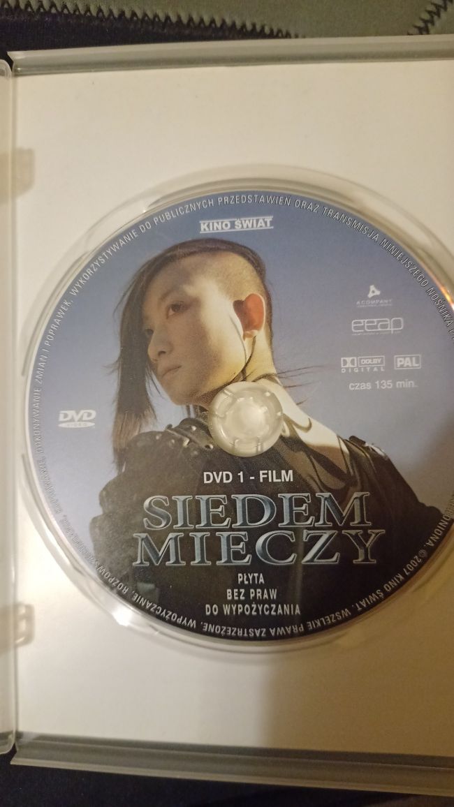 Siedem mieczy - 2 płyty DVD