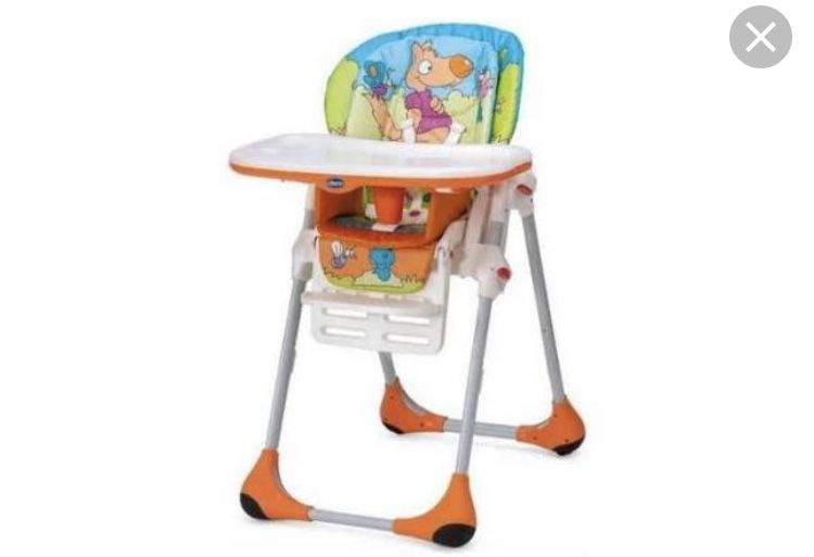 Стульчик для кормления   Chicco POLLY 2W1 Wood