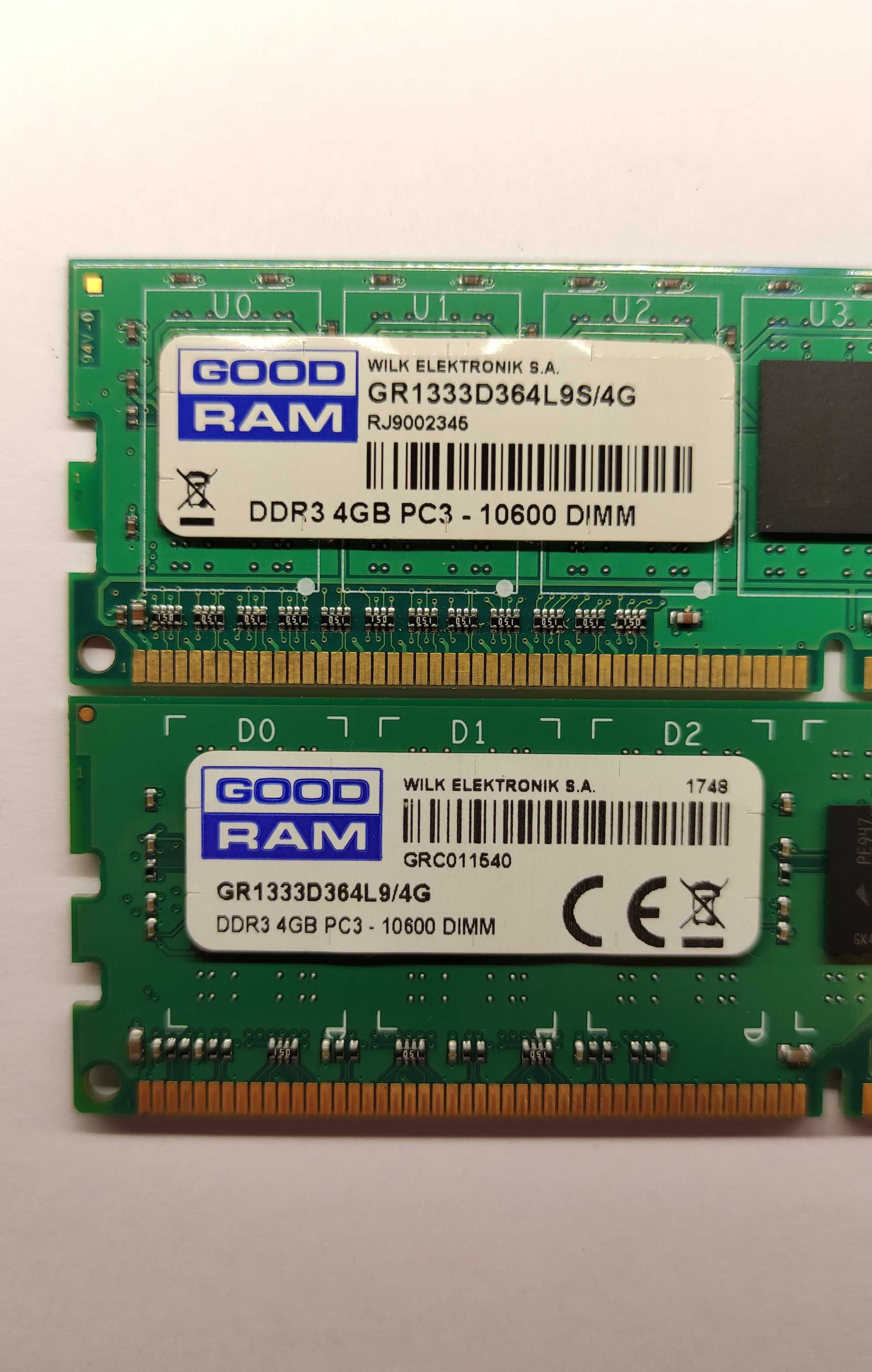 GoodRam ОЗУ DIMM DDR3 1333MHz 4Гб