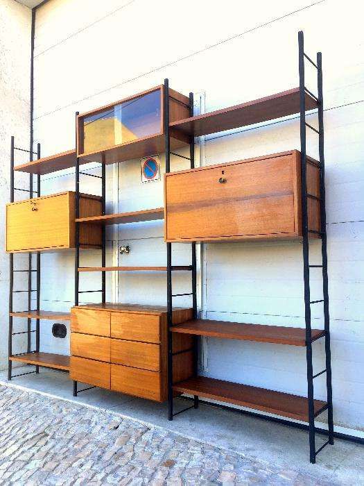 Estante triplo olaio vintage 248comp X 32prof X 27prof X 199alt