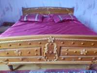 Ліжко двохспальне з матрацом