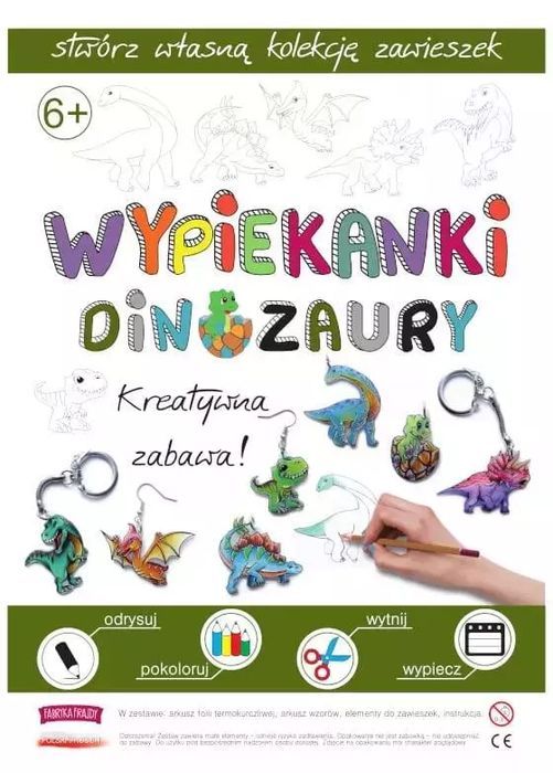 Wypiekanki dinozaury - kreatywna zabawa!. Fabryka Frajdy