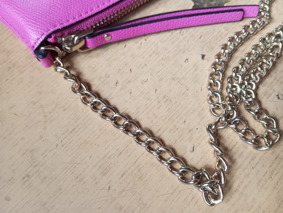 Torebka eko skóra z łańcuszkiem H&M