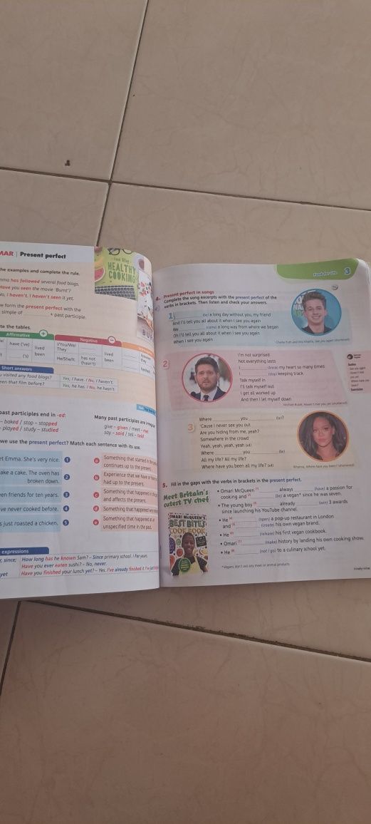 Livro Manual de Inglês top teen 8 ano usado