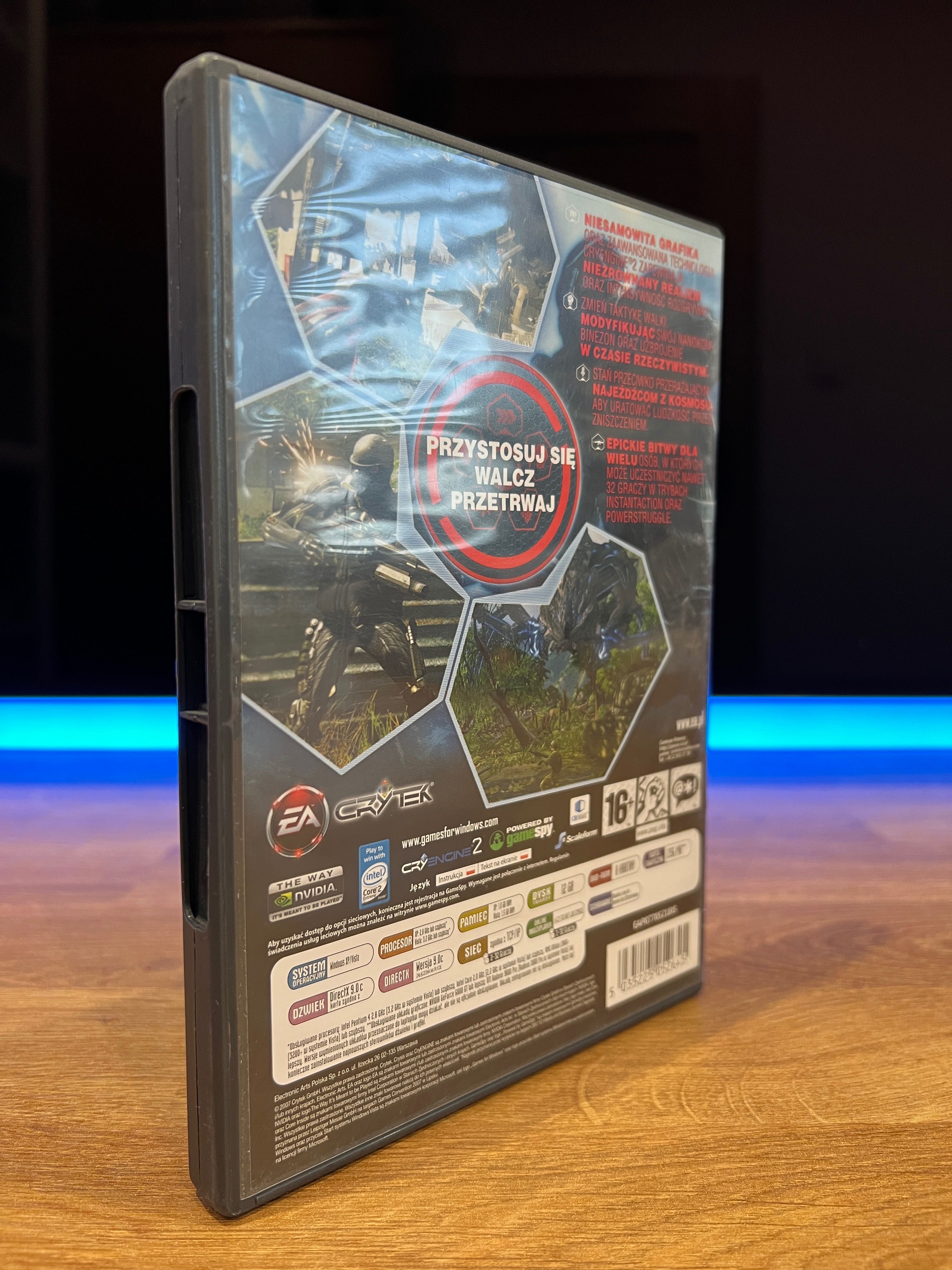 Crysis gra (PC PL 2007) DVD BOX premierowe kompletne wydanie