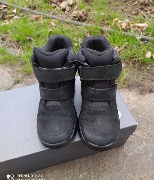 Ecco 27 ботинки на хлопчика зимові чоботи черевики сапоги взуття ессо