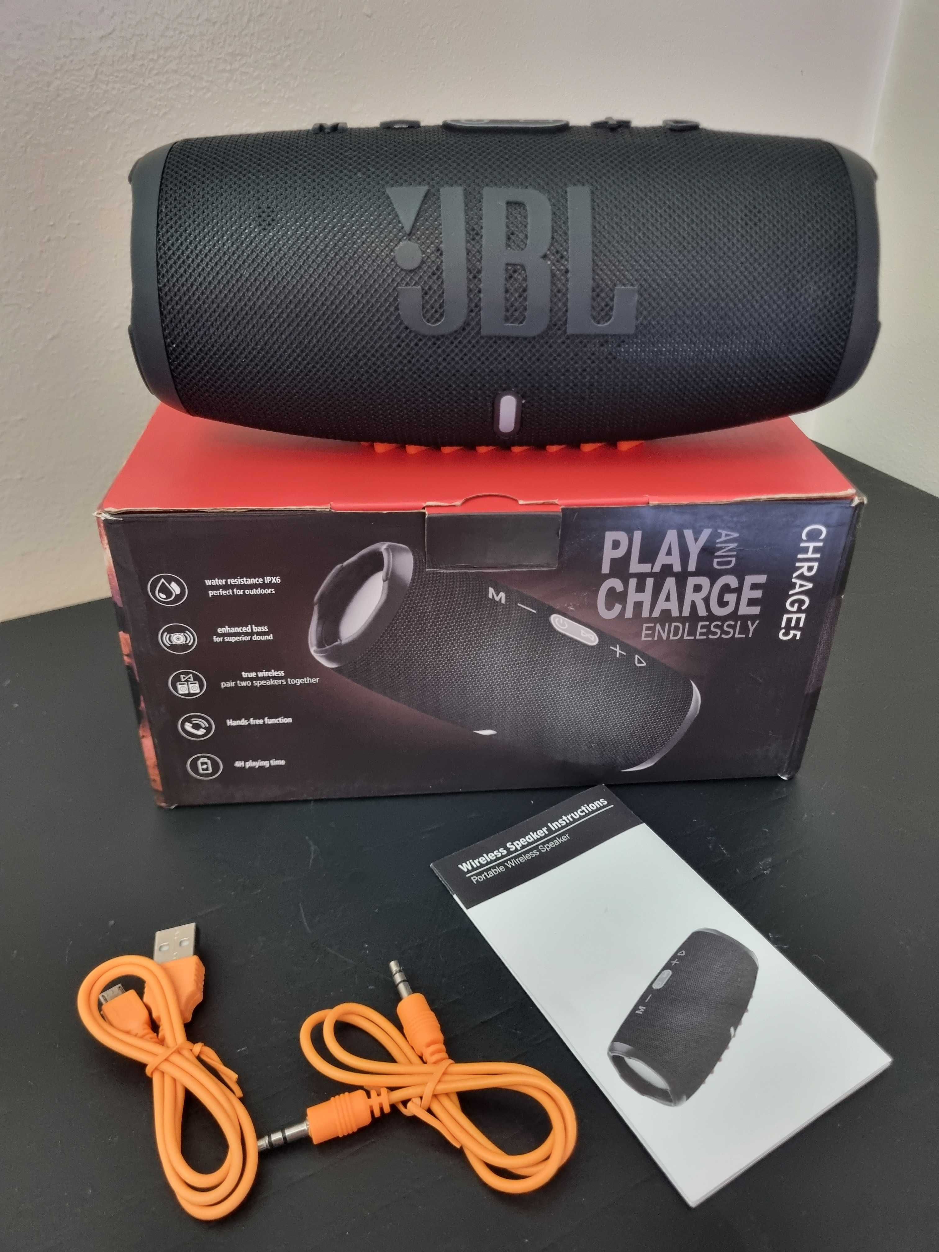 Coluna de som JBL Charge 5 NOVA