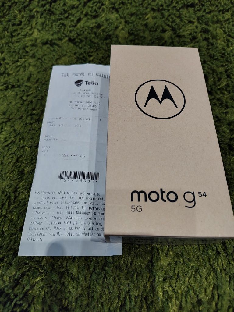 Motorola g 54 NEW & WARRANTY 4/128gb