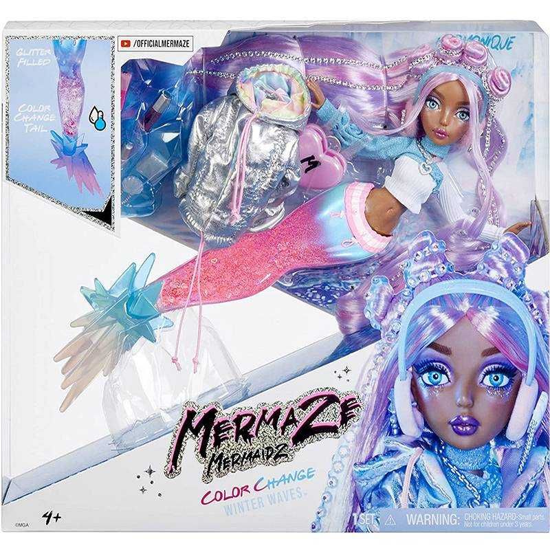 Mermaze Mermaidz Lalka syrenka Harmonique Winter Waves B1