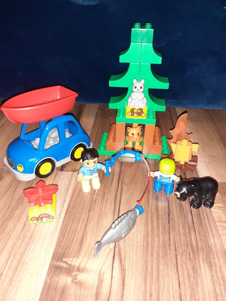 Lego Duplo wyprawa na ryby biwak 10583