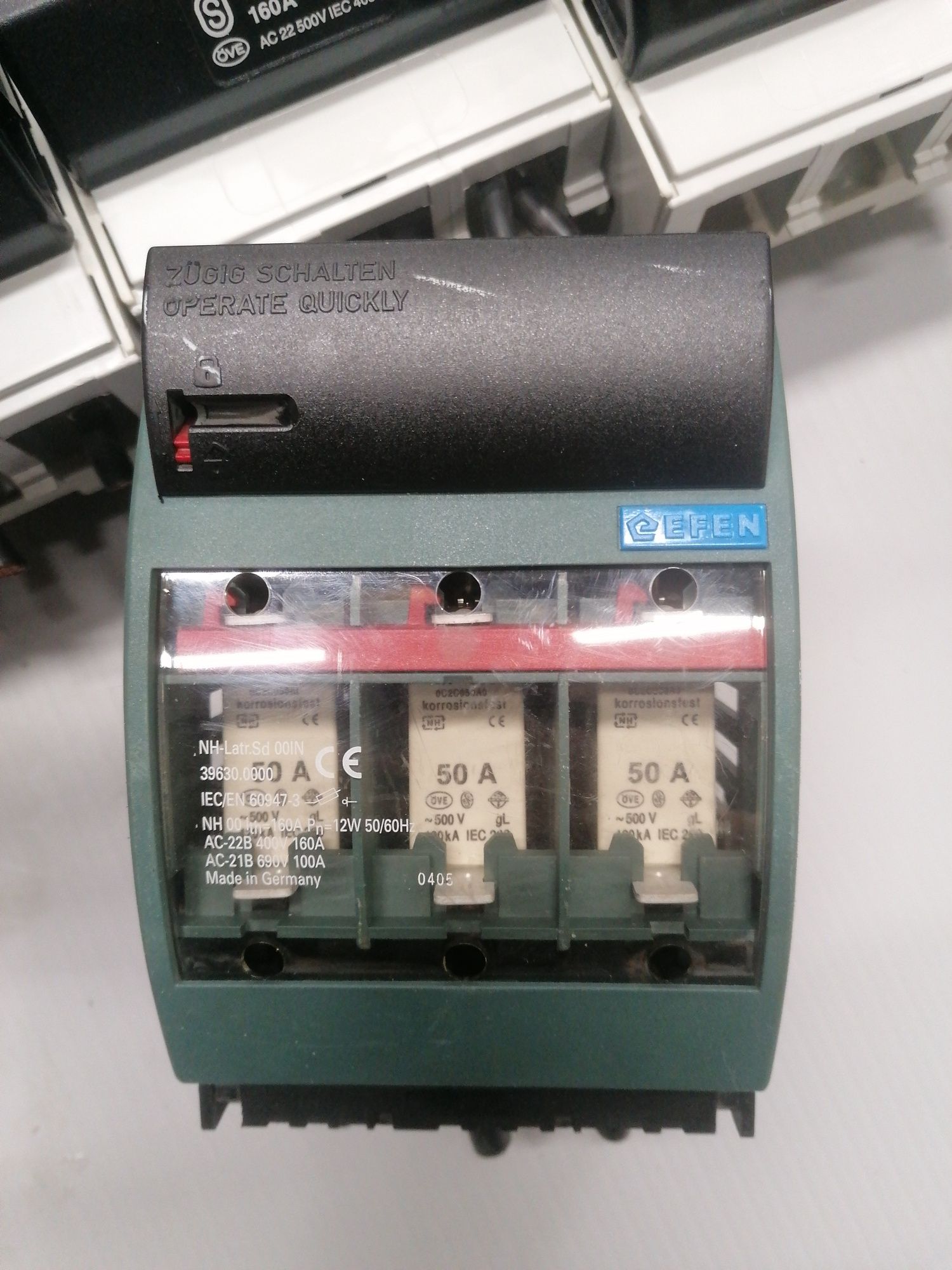 Rozłącznik RBK-00 160A 160A RITTAL